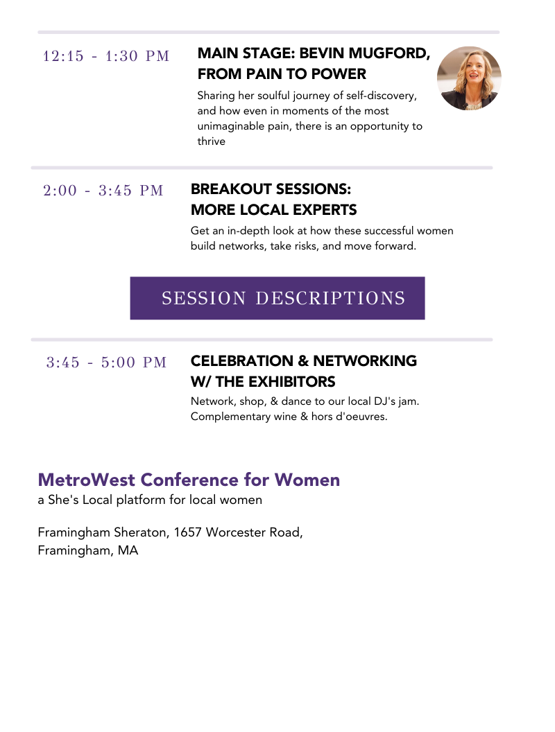 MW CONFERENCE SCHEDULE PG 2